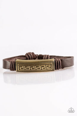Ruins Raider Brass Urban Bracelet