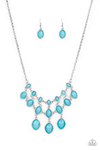 Load image into Gallery viewer, Mermaid Marmalade Blue Necklace