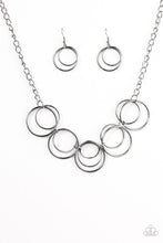 Load image into Gallery viewer, Circle de Soleil Black Necklace