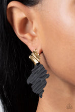 Load image into Gallery viewer, Crimped Couture Gold Earrings