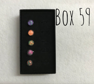 Starlet Shimmer Balls w/mini Fruits Rings Box 59