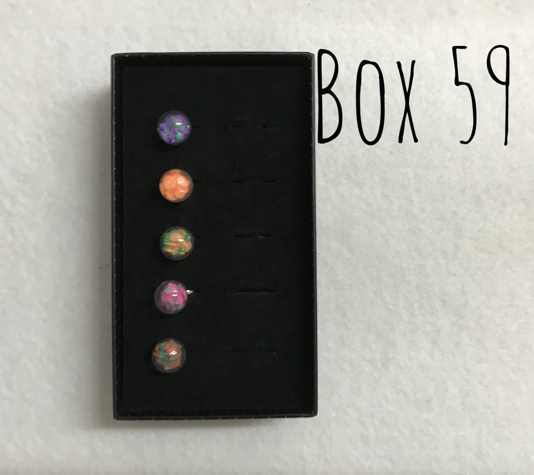 Starlet Shimmer Balls w/mini Fruits Rings Box 59