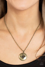Load image into Gallery viewer, Monarch Meadow Brass Necklace