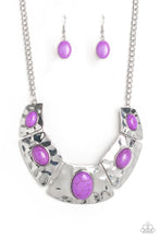 Load image into Gallery viewer, Ruler in Favor Purple Necklace