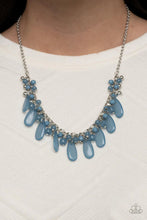 Load image into Gallery viewer, Bahama Mama Mode Blue Necklace