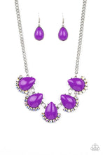 Load image into Gallery viewer, Ethereal Exaggerations Purple Necklace