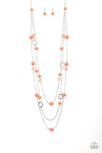 Load image into Gallery viewer, Brilliant Bliss Orange Necklace