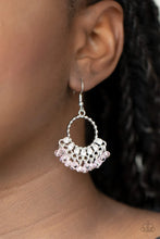 Load image into Gallery viewer, Charmingly Cabaret Pink Earrings