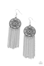 Load image into Gallery viewer, Fringe Control Silver Earrings