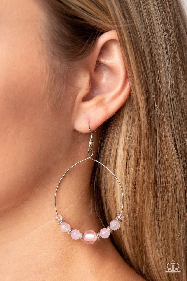 Ambient Afterglow Pink Earrings