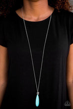 Load image into Gallery viewer, Canyon Craze Blue Necklace