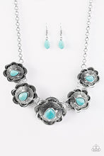 Load image into Gallery viewer, Too Many Chiefs Blue Necklace