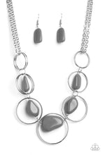 Load image into Gallery viewer, Travel Log Silver Necklace