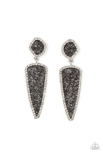 Load image into Gallery viewer, Druzy Desire Silver Earrings