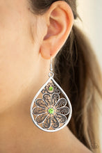 Load image into Gallery viewer, Whimsy Dreams Green Earrings