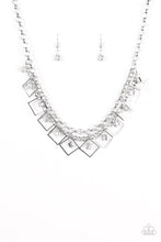 Load image into Gallery viewer, Geo Down in History Silver Necklace