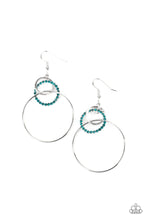 Load image into Gallery viewer, In An Orderly Fashion Blue Earrings