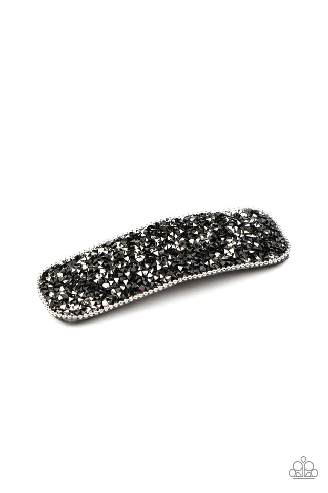From Hair On Out Black Hair Clip