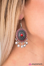 Load image into Gallery viewer, Viva La Vida Red Earrings