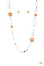 Load image into Gallery viewer, Artisan Artifact Orange Necklace