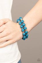 Load image into Gallery viewer, Bubble Blast Off Blue Bracelet