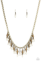 Load image into Gallery viewer, Cosmopolitan Couture Brass Necklace