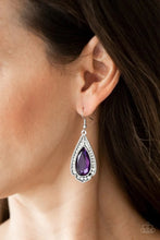 Load image into Gallery viewer, Superstar Stardom Purple Earrings