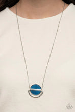 Load image into Gallery viewer, Ethereal Eclipse Blue Necklace