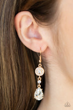 Load image into Gallery viewer, Graceful Glimmer Gold Earrings