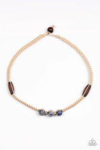 Load image into Gallery viewer, Stonemason Style Blue Urban Necklace