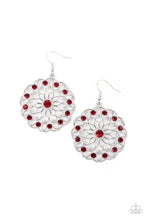 Load image into Gallery viewer, Posy Proposal Red Earrings