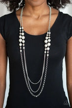 Load image into Gallery viewer, Charmingly Colorful White Necklace