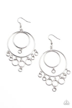 Load image into Gallery viewer, Roundabout Radiance Silver Earrings