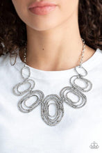 Load image into Gallery viewer, Empress Impressions Silver Necklace