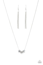 Load image into Gallery viewer, Shoot for the Stars Silver Necklace