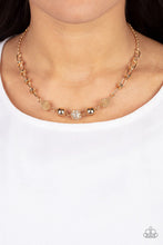 Load image into Gallery viewer, Taunting Twinkle Gold Necklace