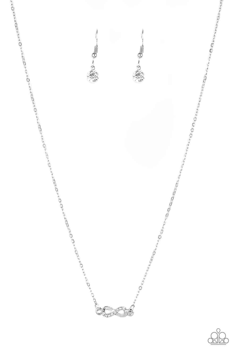 Always a Winner White Necklace