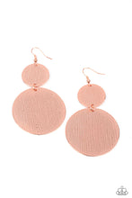 Load image into Gallery viewer, Status Cymbal Copper Earrings