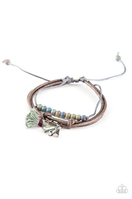 Trendsetting Technicolor Silver Urban Bracelet