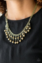 Load image into Gallery viewer, Pageant Queen Brass Necklace