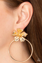 Load image into Gallery viewer, Buttercup Bliss Gold Post Earring