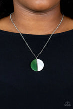 Load image into Gallery viewer, Elegantly Eclipsed Green Necklace