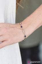 Load image into Gallery viewer, Time is of the Essence Blue Necklace