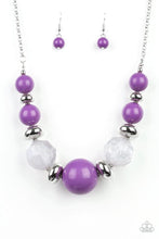 Load image into Gallery viewer, Daytime Drama Purple Necklace