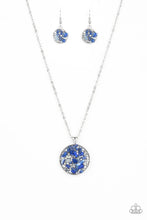 Load image into Gallery viewer, Glam Crush Monday Blue Necklace