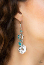 Load image into Gallery viewer, Seaside Catch Blue Earrings