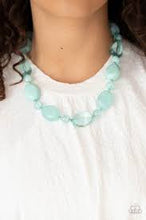 Load image into Gallery viewer, Staycation Stunner Blue Necklace
