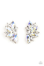 Load image into Gallery viewer, Instant Iridescence White Post Earrings