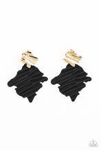 Load image into Gallery viewer, Crimped Couture Gold Earrings