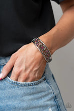 Load image into Gallery viewer, Prairie Musical Pink Hinged Bracelet